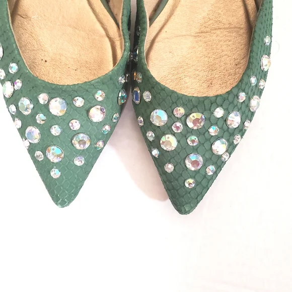 Seychelles Light Green Flat Shoes - Picture 4 of 7